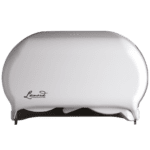 DSTW06 Versatwin White Twin Toilet Roll Dispenser